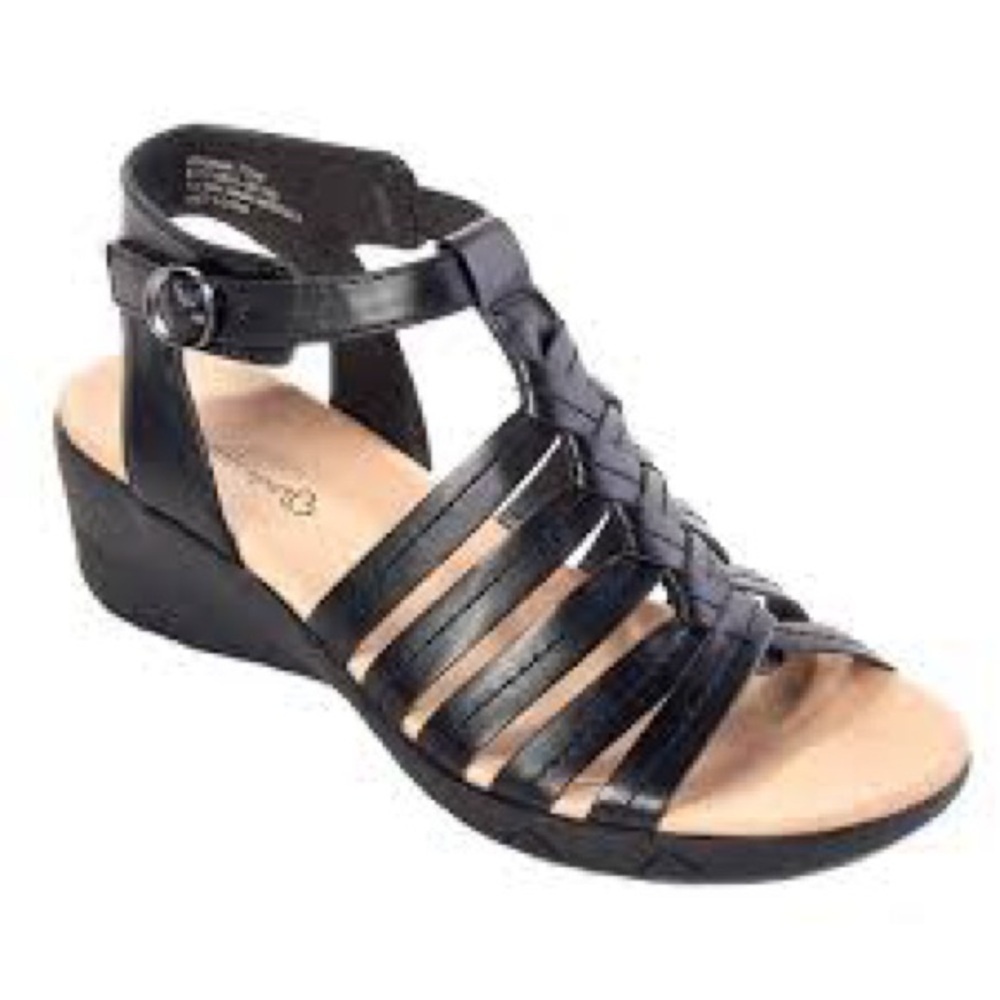 Baretraps Black Jamie Sandals. Size 7, NWOT
